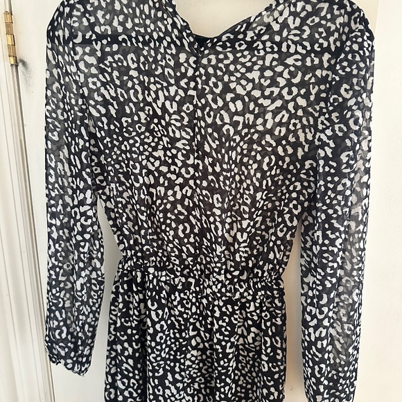 Kookai - Chiffon Dress Leopard Print - Picture 2 of 3
